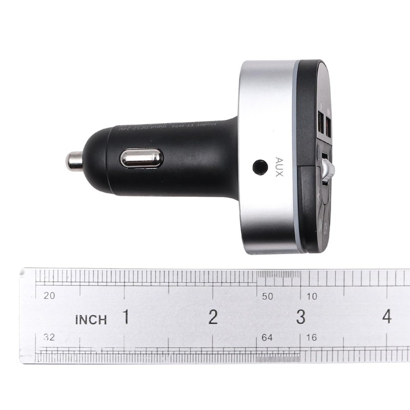 POFET Bluetooth Car Adapter, FM Bluetooth 5.0 Transmitter for Car,