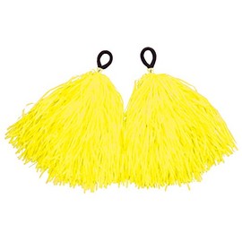 Artec 2804 Hand Free Pom Pom, Yellow, Sports Festival, Pom Pom, Dance, Cheerleader, Glitter, Cheer, Cheer, Play, Recital