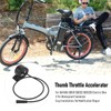 130X Electric Bike Throttle Accelerator, 3 Pin Waterproof Connector Thumb