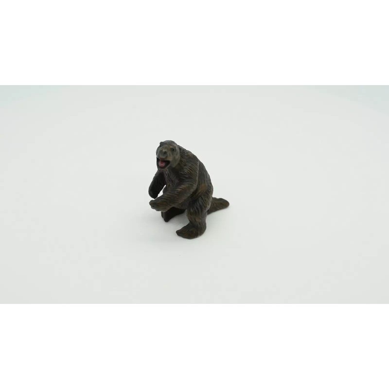 Safari Megatherium, Giant Ground Sloth, Ice Age, Realistic Plastic Model