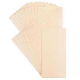 Ideen mit Herz Ideen mit Herz Grußkarten-Set | Perlmutt-Veredelung | 10 Karten ca. 250 g/m² + 10 Umschläge ca. 120 g/m² (creme, Din lang)