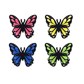 Roeda Brighten Your Life 22025m Colorful Butterfly Set of 4 Assorted Magnets