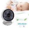 MENQANG MENANG Desk Fan, Quiet, 3 Speed Mini USB Fan,