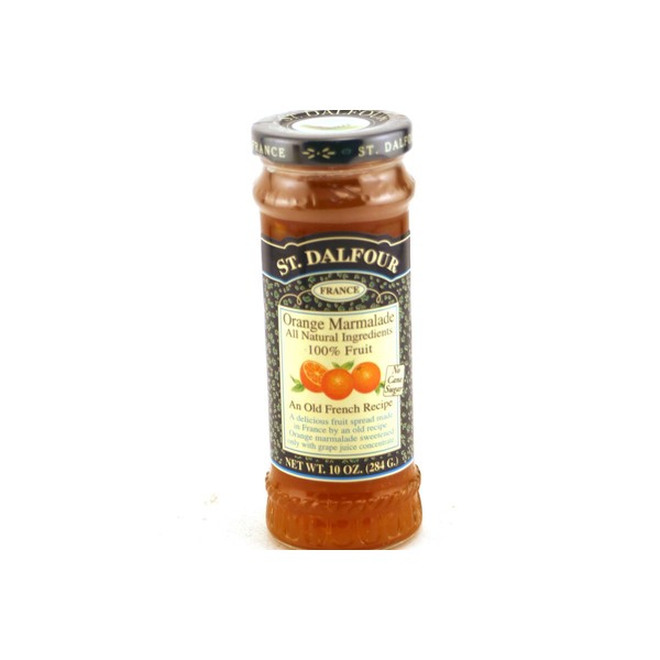 Orange Marmalade Spreads (All Natural 100% Fruit Jam) - 10oz (Pack of 1)