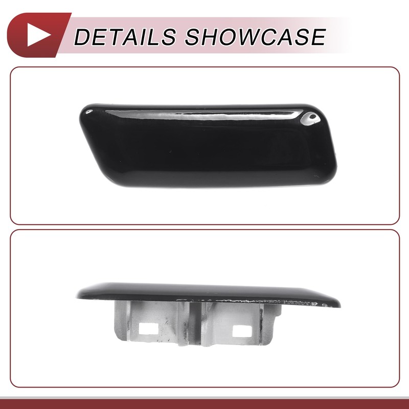 HEROFFIX Front Right Bumper Headlight Washer Nozzle Cover Cap No.8504460150C0