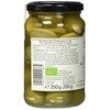 Alnatura Green Olives with Almonds Organic, 350 g (Draining Weight