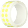 Diversified Biotech Tough-Spots T-Spots-Y Polyvinyl Label, 3/8" Diameter, Yellow (Roll