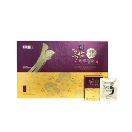 [금흑] 흑삼 하루절편 200g(20gx10개) Black Ginseng Daily Slice 200g (10 pieces of 20g)