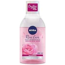 NIVEA Agua limpiadora micelar, Skin Breathe Rose MicellAIR, 13.5 fl oz