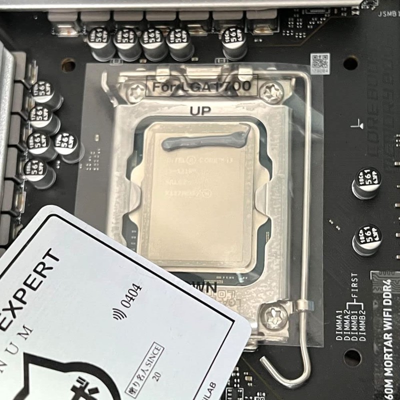 Shinwa Sangyo Platinum Painting Master Kit for LGA1700 SMZ-TIMKIT-03P