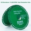 6Pcs Indestructible Disc for Grinder, Diamond Saw Cutting Wheel, Angle