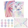 WERNNSAI WERNNSAI 24PCS Unicorn Party Invitation - Rainbow Unicorn Party