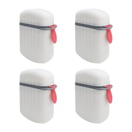 Pack of 4 Portable Soap Dish, Travel Soap Dish, Soap Container, Soap Holder, Leak-proof Soap Dish, Multifunctional Soap Dish