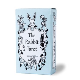 Tarot Cards, 78 Cards, Weighted Edition, Tarot Divination, The Rabbit Tarot Deluxe Edition, Japanese Instruction Manual Included (English Language Not Guaranteed)