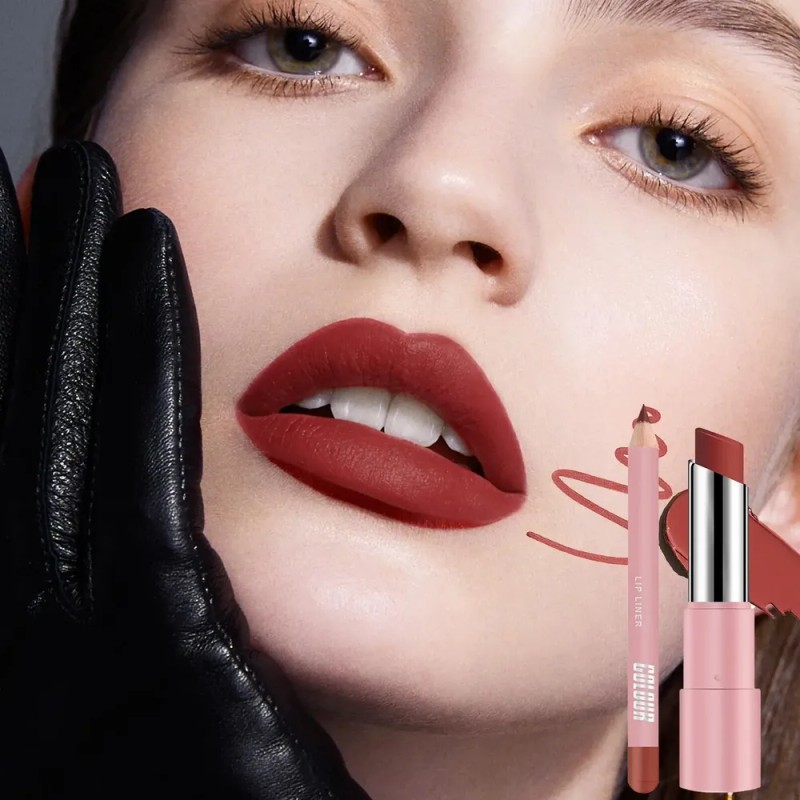 Za Bálsamo Labial Tintado Hidratante Delineador De Labios Sd