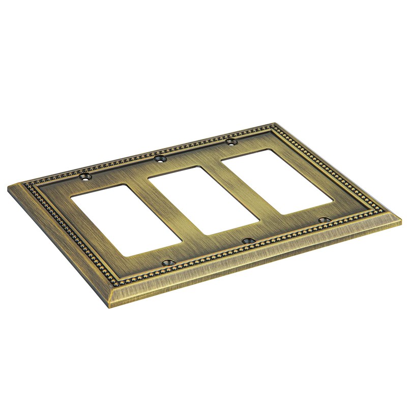 Henne Bery Sunken Pearls Heavy Duty Decorative Wall Plate Switch