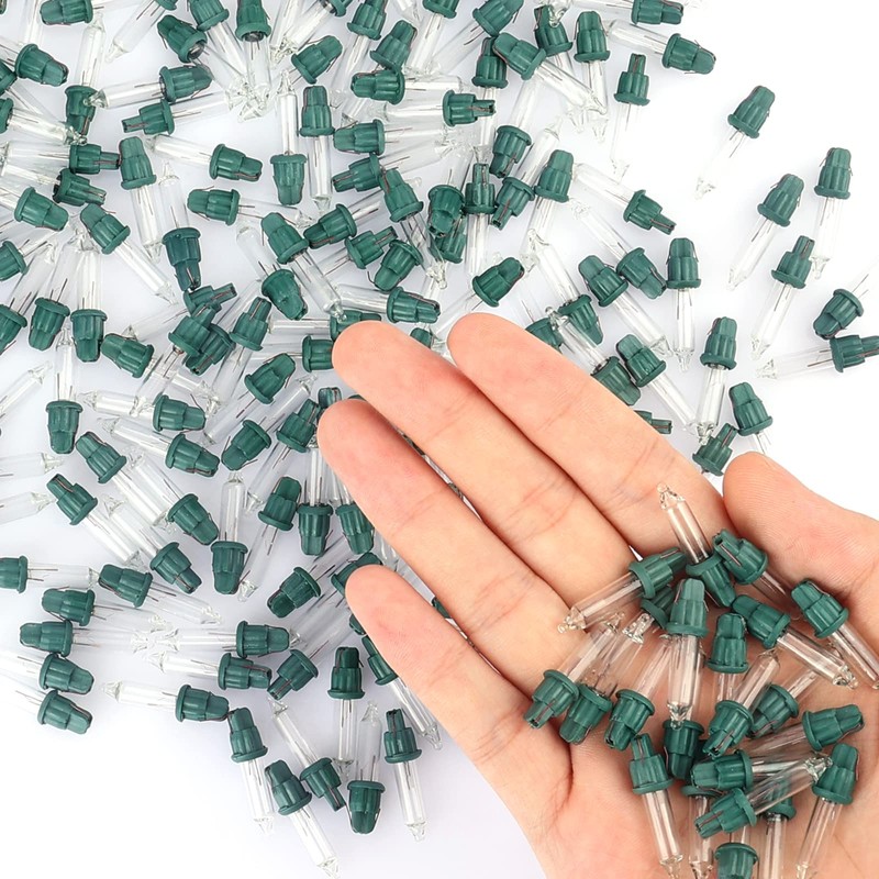 200pcs Christmas Replacement Bulbs, Christmas Mini Light Bulbs Replacement 2.5