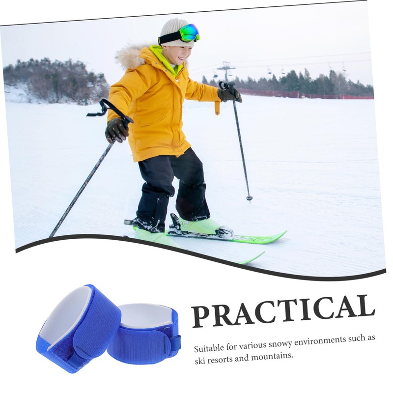 Sosoport Adjustable Snowboard Shoulder Strap Pack Ski Holder Straps Ski