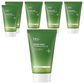 Dr. G Green Deep Foaming Scrub, 120g, 6 pieces / 닥터지 그린 딥 포밍 스크럽, 120g, 6개