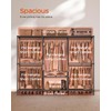 CASAMAYA Clothes Rack, Portable Closet, 80.7 Inch Extra Large Capacity