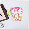 ORFOFE 2pcs Photo Album Soft Cloth Keepsake with for Newborns