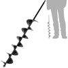 TCBWFY 3x24 Inch Auger Drill Bit for Planting - Easy