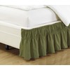 Elastic Bed Skirt 14" Drop Easy On/Easy Off Dust Ruffled
