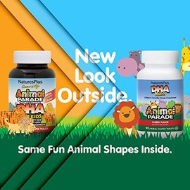 Nature's Plus Animal Parade DHA Cherry -- 90 Chewable Tablets by Nature's Plus