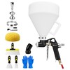 Drywall Texture Spray Gun Kit with Hopper & 3 Nozzles