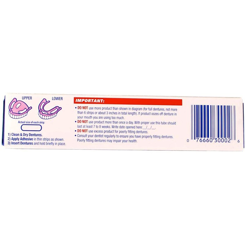 Fixodent Denture Adhesive Cream - 2.4 oz