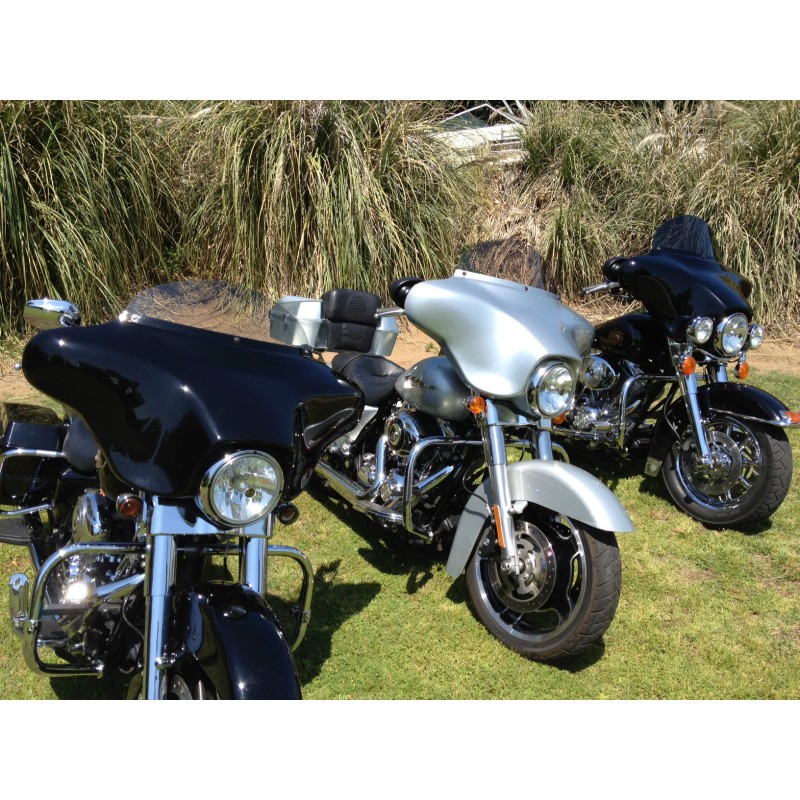 KelmanMotoX Harley 7” Windshield Dark Tint - / Street Glide