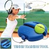 TechMel Auto Entrenador Para Jugar Tenis Practica Golpes Saques