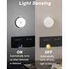 SMASOON 3-Pack Battery Operated Motion Sensor Lights, Stick-On Night Light,