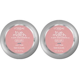 L'Oreal Paris Cosmetics True Match Super-Blendable Blush, Tender Rose, 2 Count