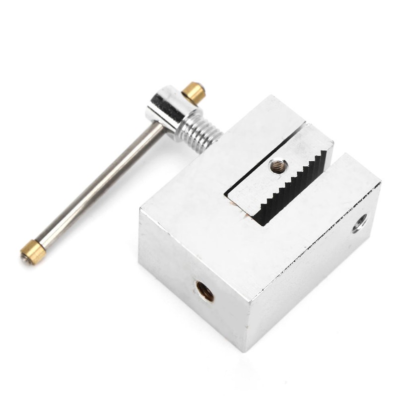 Straight Single Tooth Clamp Stainless Steel Push Pull Force Fixture