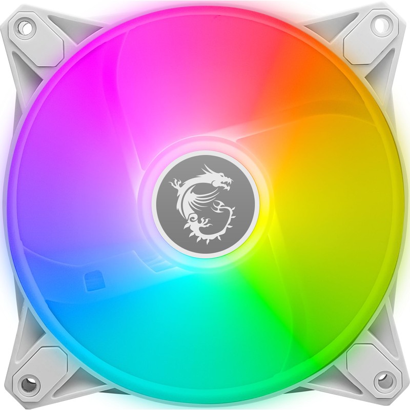 MSI MPG F120 ARGB-3W - 1200 RPM, 120mm, Anit-Vibration ARGB