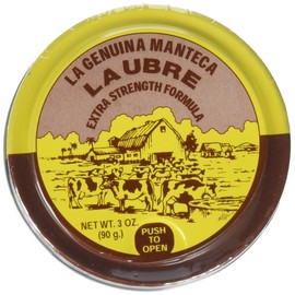 La Genuina Manteca Ubre Tin/Lata 3 Oz. (90g.) 2-PACK Extra Strength Formula