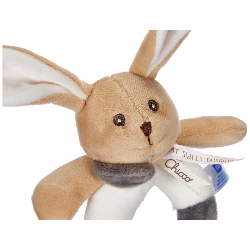 Chicco 00009616000000 Beige Bunny Rabbit Rattle