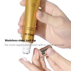 PRETTYSKIN Crema De Ojos En Roll-On Con Mucina De Caracol – Crema Coreana Para El Contorno De Ojos, Para Bolsas, Líneas De Expresión, Arrugas Y Ojeras