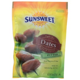 Sunsweet Pitted Dates, Rich and Sweet, 8 Ounce