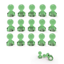 Ant Mag Neodymium Magnets Pins D11 mm Strong Magnets for Fridge Whiteboards Calendar Cards in School and Office Pack of 18