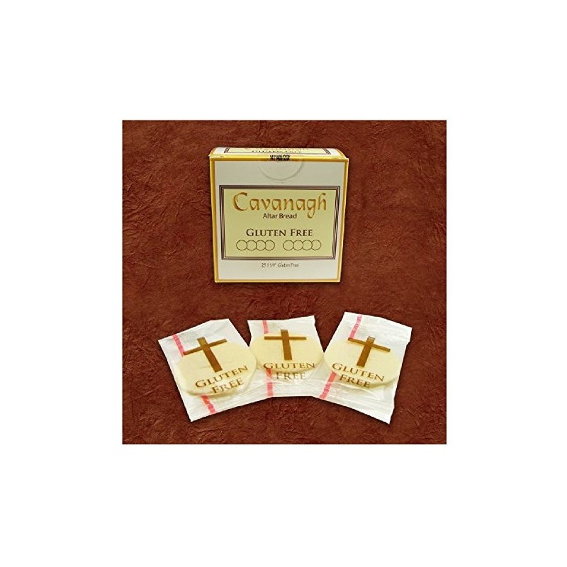Gluten Free 1 3/8" Diameter (35mm) Altar Communion Bread 25