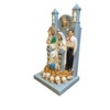 Santa Muerte San Judas Jesus Malverde Statue 12"
