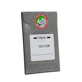 10 Organ HAX130N Top-Stitch and Embroidery Flat Shank Home Sewing Machine Needles ~ Multiple Sizes! (Metric 100/16)