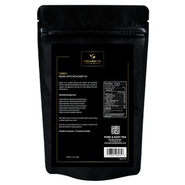 Pure And Easy Tea, Stardom, Natural Energy & Stamina Tea, Organic Coffee Alternative with 180mg Caffeine, 100% Natural Herbal Blend, 30 Biodegradable Tea Bags
