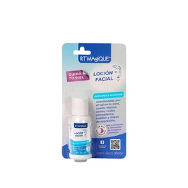 RT MAGIQUE | Loción Aclarante 1 pieza 36 ML| Aclarador de piel | Despigmentante facial con Ácido Láctico y Glicólico | Uso Nocturno | Quita manchas para piel por Sol y Acné | Aclarador de axilas, Cara, Cuello, Rodillas y Más