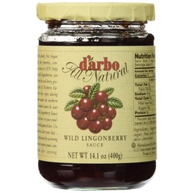 Darbo Conserves, Sauce Wild Lingonberry, 14.1 Ounce