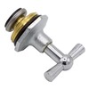 VARIOSAN 14696 1/2-Inch Toggle Top Matt Chrome-Plated Brass