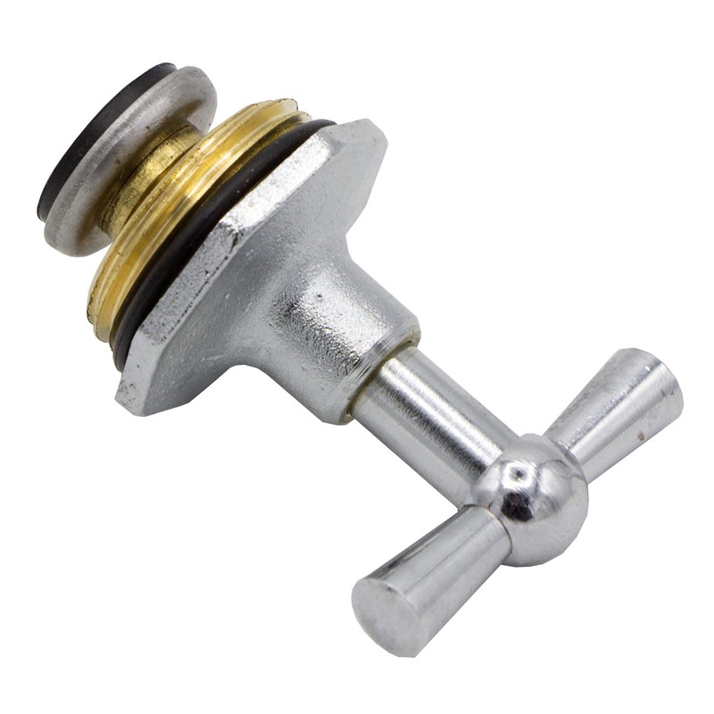 VARIOSAN 14696 1/2-Inch Toggle Top Matt Chrome-Plated Brass