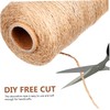 DOITOOL 2rolls Linen Twine for Crafting Rope for Projects Macrame